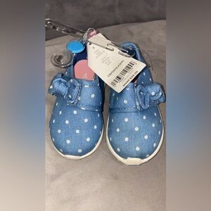 Carter's Blue Polka Dot Kids Shoes